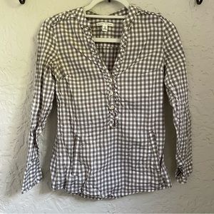 Banana Republic | Gingham Top | Size XSP